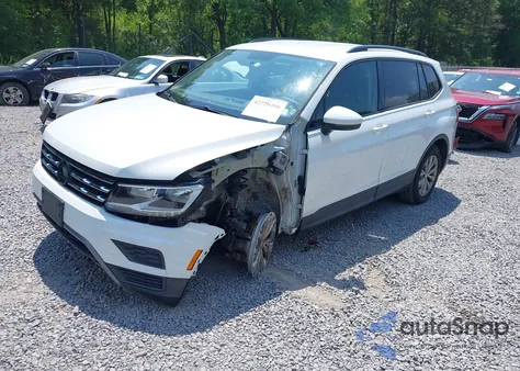2019 Volkswagen Tiguan 2.0T S from USA, damaged, VIN 3VV0B7AX7KM064150
